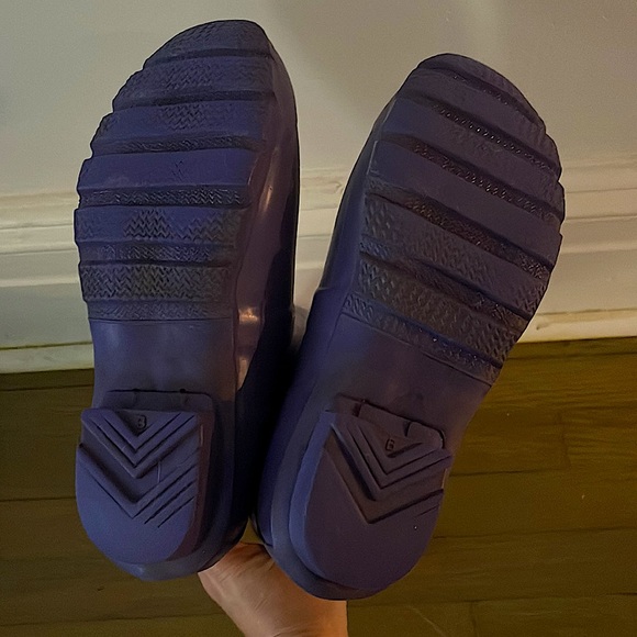 Hunter Women’s Original Tall Gloss Rain Boot- Purple size US 8- EUR 38 - Picture 5 of 5